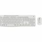 Keyboard and Wireless Mouse Logitech 920-009819 White QWERTZ