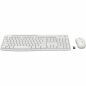 Keyboard and Wireless Mouse Logitech 920-009819 White QWERTZ