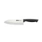 Kitchen Knife Quttin Santoku Black 17 cm (24 Units)