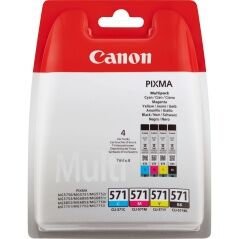 Original Ink Cartridge Canon CLI-571 Multipack Grey Multicolour