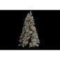 Albero di Natale Home ESPRIT Bianco Polietilene Nevoso 120 x 120 x 210 cm