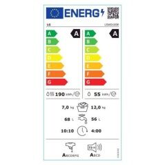 Lavatrice - Asciugatrice LG LSWD100E 1600 rpm 12kg / 7kg