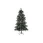 Albero di Natale Home ESPRIT Verde Metallo Polietilene Nevoso 140 x 140 x 240 cm