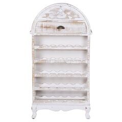 Portabottiglie Alexandra House Living Bianco 65 x 123 x 31 cm