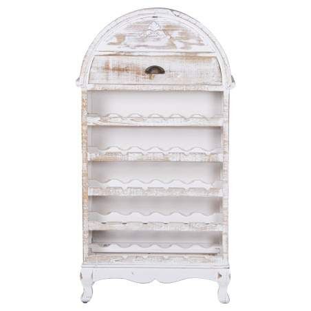 Bottle rack Alexandra House Living White 65 x 123 x 31 cm