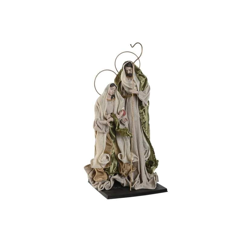 Presepe di Natale Home ESPRIT Verde Beige 27 x 24 x 50 cm