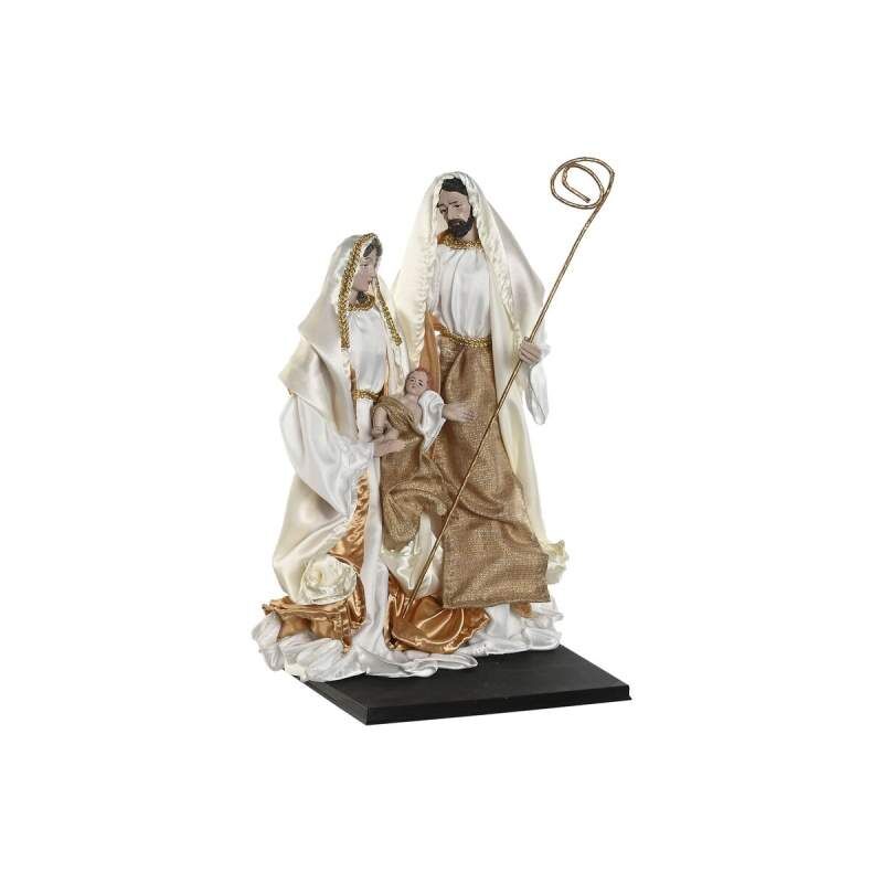 Christmas nativity set Home ESPRIT White Golden 27 x 24 x 40 cm