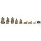 Christmas nativity set Home ESPRIT Green Beige 20 x 15 x 30 cm (9 Pieces)