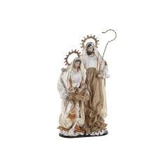 Christmas nativity set Home ESPRIT White Golden 48 x 28 x 96 cm