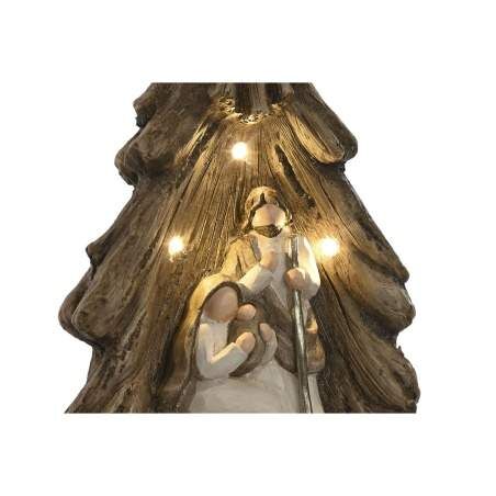 Christmas nativity set Home ESPRIT Green Grey Magnesium 23 x 13,5 x 45 cm (2 Units)