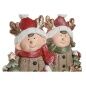 Christmas bauble Home ESPRIT Brown Red 23 x 10,5 x 40 cm (2 Units)