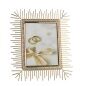 Photo frame Alexandra House Living Golden Crystal 27 x 2 x 32 cm