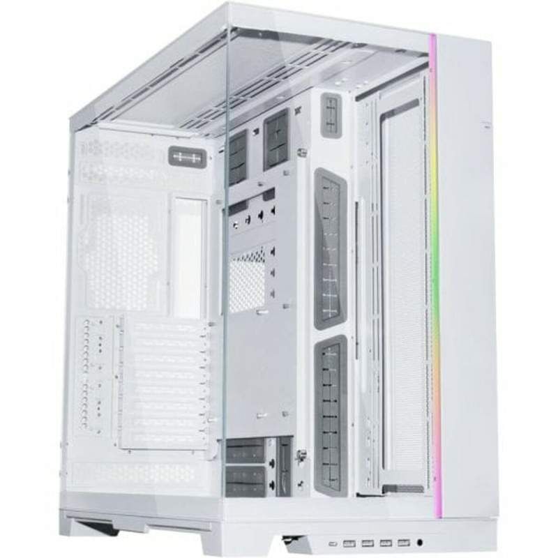 Case computer desktop ATX Lian-Li O11DEXL-W Bianco