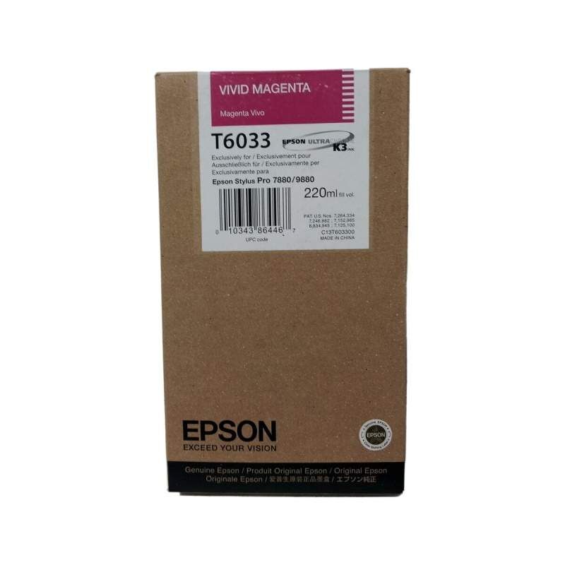 Cartuccia ad Inchiostro Originale Epson Stylus Pro 7880/9880 Magenta Argentato