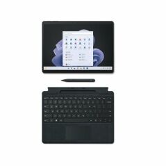 Laptop 2 in 1 Microsoft Surface Pro 9 Qwerty in Spagnolo 13" Intel Core i5-1235U 8 GB RAM 256 GB SSD