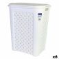 Laundry Basket Arianna Tontarelli 8105408_112 50 L White 44 x 35 x 55 cm (6 Units)