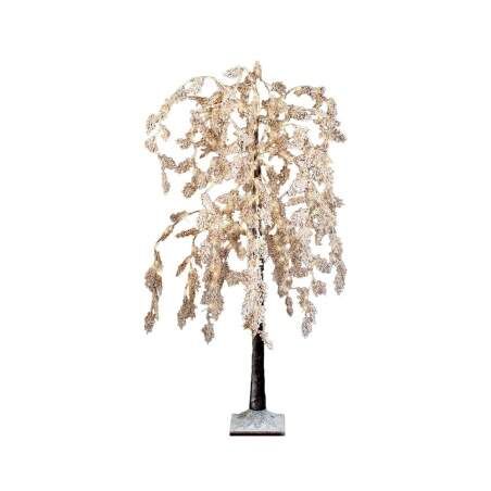 Albero di Natale Lumineo Nevoso Salice Ø 70 x 180 cm MicroLED