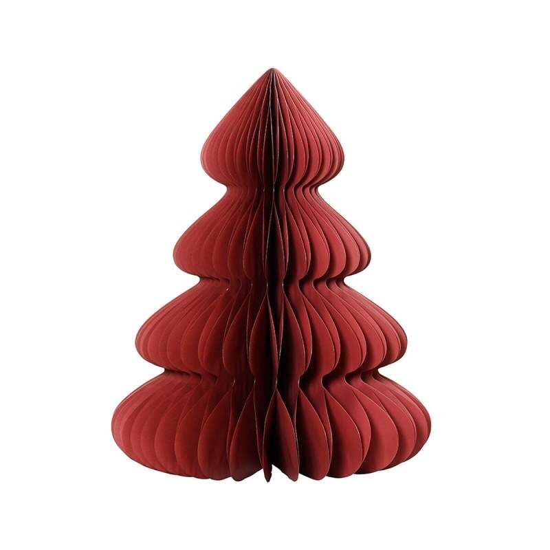 Christmas bauble Decoris Maroon Christmas Tree Ø 72 x 90 cm Foldable