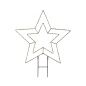 Lighting decoration Lumineo Metal 220 V 58 x 55 cm Stake Star