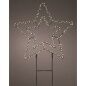 Lighting decoration Lumineo Metal 220 V 58 x 55 cm Stake Star