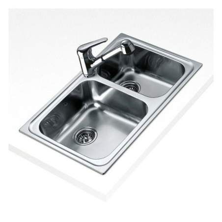 Sink with Two Basins Teka 11119006 classic