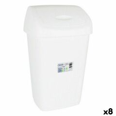 Waste bin Tontarelli Aurora White (8 Units)