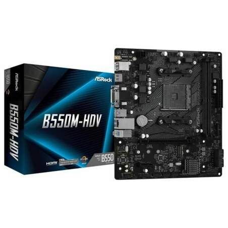 Scheda Madre ASRock B550M-HDV AMD AM4 AMD B550