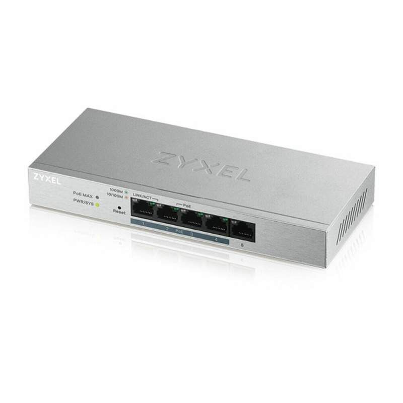 Switch ZyXEL GS1200-5HP v2 RJ-45 PoE Grigio