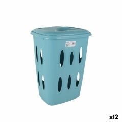 Cesto per i Panni Sporchi Tontarelli Laundry Azzurro 41 x 33,2 x 54,5 cm (12 Unità)