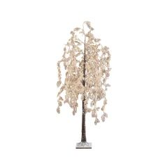 Albero di Natale Lumineo Nevoso Salice Ø 80 x 210 cm MicroLED