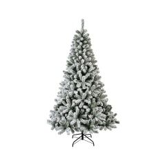 Albero di Natale Everlands Monarca Verde PVC Metallo Nevoso Ø 126 x 210 cm