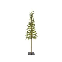 Albero di Natale Everlands Verde PVC Metallo polistirene Abete Ø 41 x 180 cm MicroLED