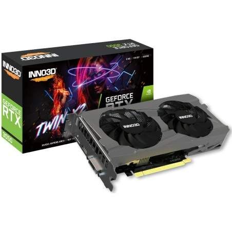 Graphics card INNO3D N30502-06D6-1711VA60 6 GB GDDR6 Nvidia GeForce RTX 3050