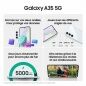 Smartphone Samsung Galaxy A35 Octa Core 6 GB RAM 128 GB Lilla