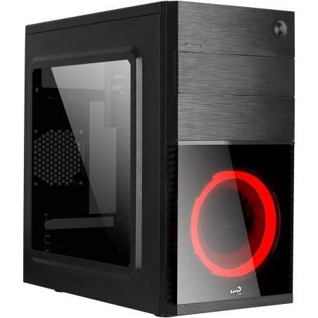 Cassa ATX Aerocool CS-105 Nero Rosso