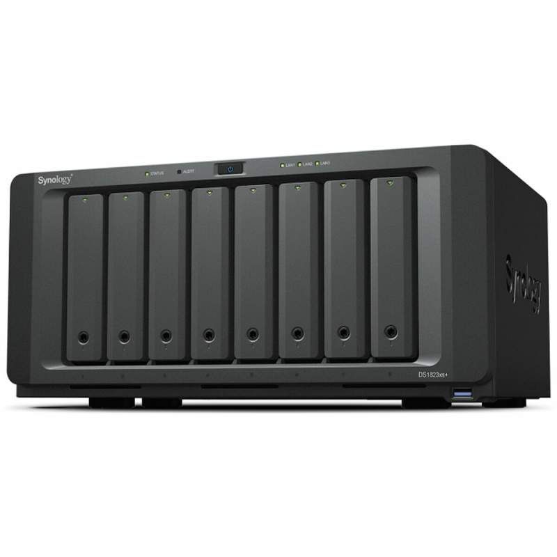 NAS Network Storage Synology DS1823XS+ Black AM4 Socket: AMD Ryzen™