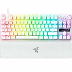 Tastiera Razer Huntsman V3 Pro Bianco Qwerty in Spagnolo