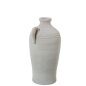 Vase Alexandra House Living White Ceramic 21 x 40 x 21 cm