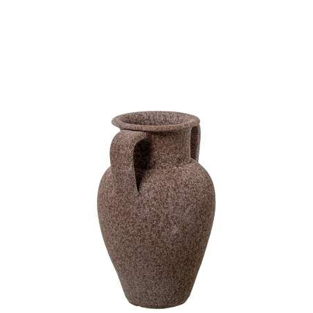 Vase Alexandra House Living Brown Ceramic 24 x 30 x 24 cm