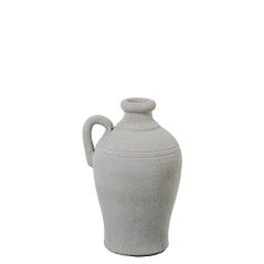 Vaso Alexandra House Living Bianco Ceramica 23 x 30 x 23 cm