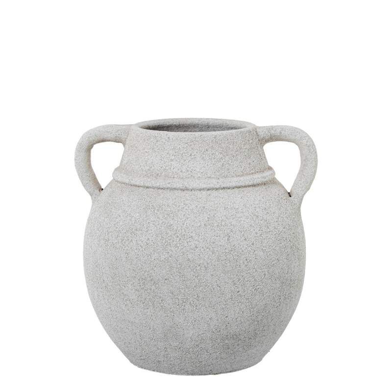 Vase Alexandra House Living White Ceramic 25 x 25 x 25 cm