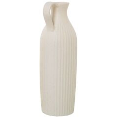 Vaso Alexandra House Living Beige Ceramica 15 x 42 x 15 cm