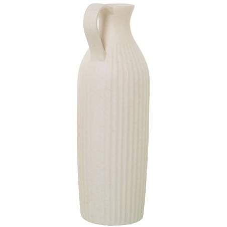 Vase Alexandra House Living Beige Ceramic 15 x 42 x 15 cm