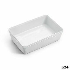 Set di Cestini Dem Multiuso Plastica 26 x 17,6 x 6,5 cm (2 Pezzi) (24 Unità)