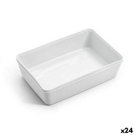 Basket set Dem Multi-use Plastic 26 x 17,6 x 6,5 cm (2 Pieces) (24 Units)