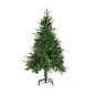 Albero di Natale Rosso Metallo Marrone Verde Plastica