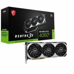 Graphics card MSI GeForce RTX 4060 Ti VENTUS 3X OC 8 GB GDDR6 Geforce RTX 4060 Ti