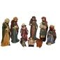 Set di Cifre Romimex Multicolore Resina 9 x 20 x 9 cm Natività/Presepe Re Magi 9 Pezzi