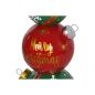 Christmas bauble Home ESPRIT Red Green 35 x 35 x 108,5 cm