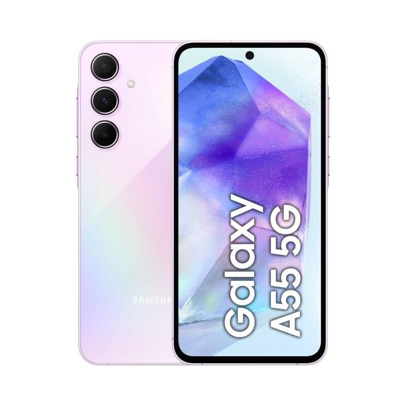 Smartphone Samsung Galaxy A55 Octa Core 8 GB RAM 256 GB Lilac